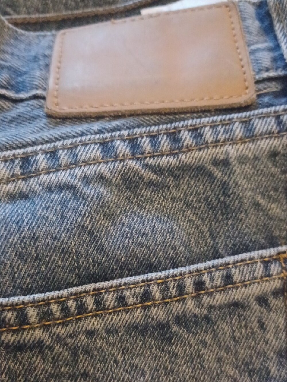 Aritzia Denim Forum Farrah Medium Blue Wide-Leg Jeans - Picture 7 of 7